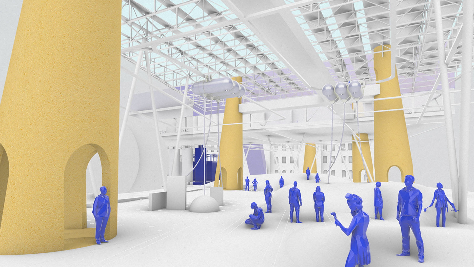 Volksgarten V.2 - a merged reality playgrund for post-human future