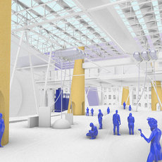 Volksgarten V.2 - a merged reality playgrund for post-human future