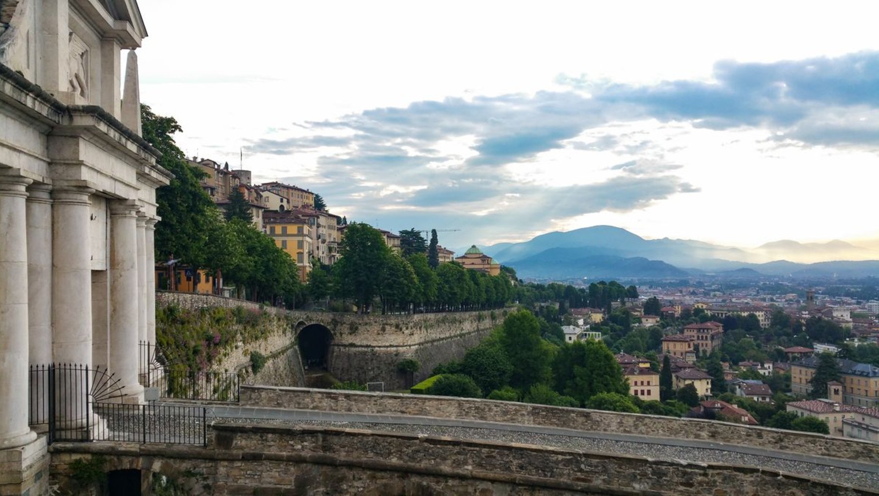 Bergamo Stadtansicht