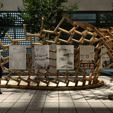 Augmented Reality - Entwurf und Bau eines Pavillons
