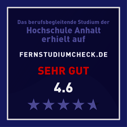 Sternebewertung auf blauem Hintergrund