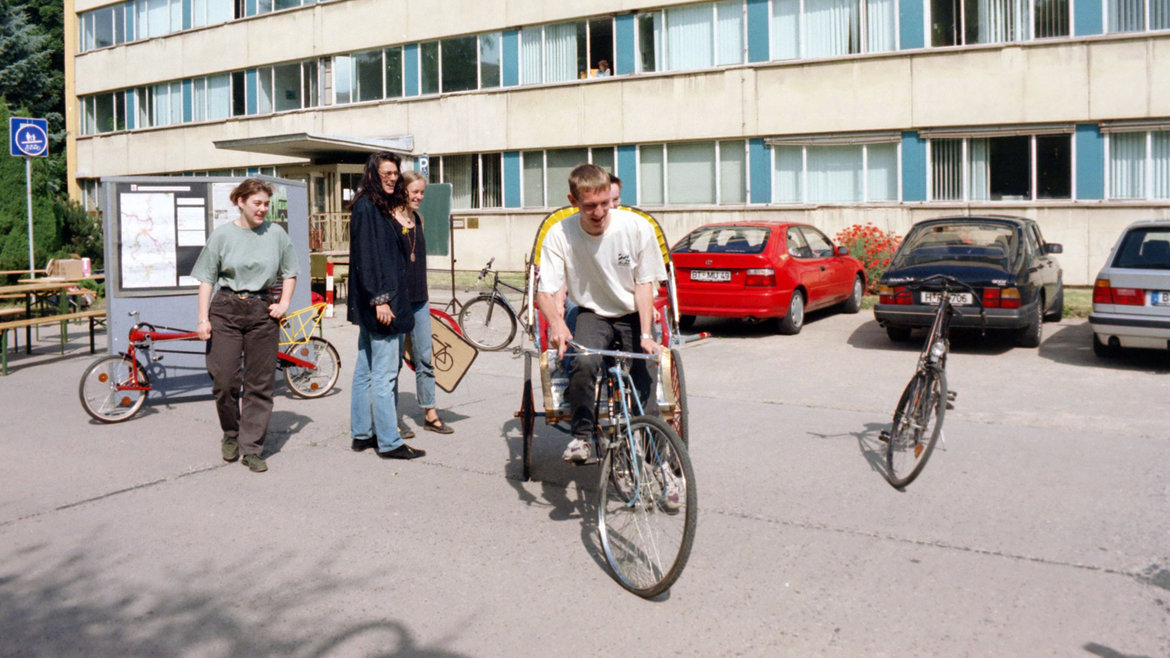1997 Autofreie Zone in Bernburg