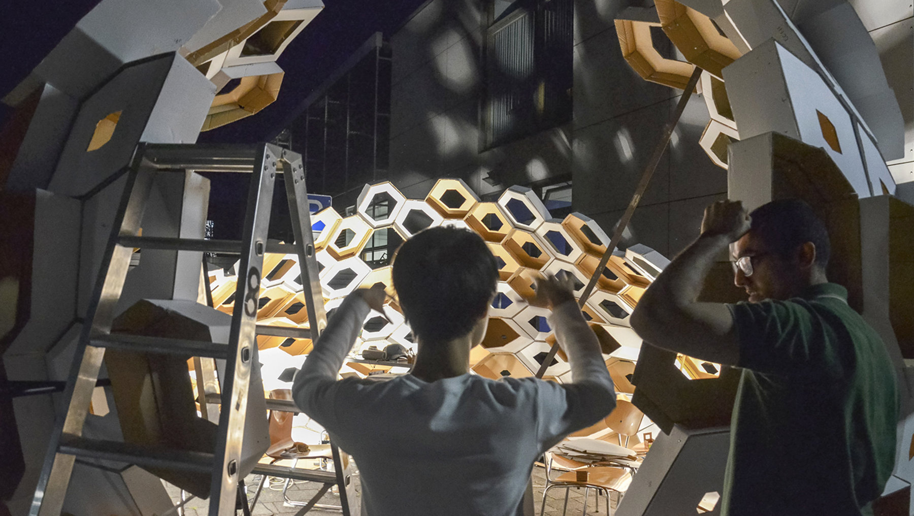 Pavilion HEX-316 - Cadlogic Digital Fabrication