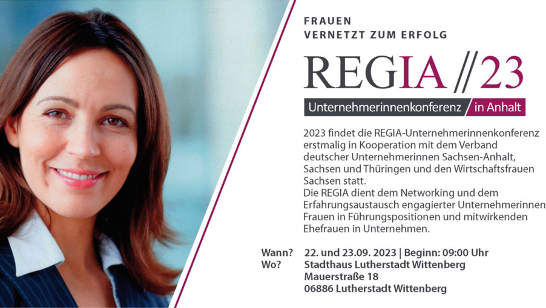 Veranstaltung REGIA 2023