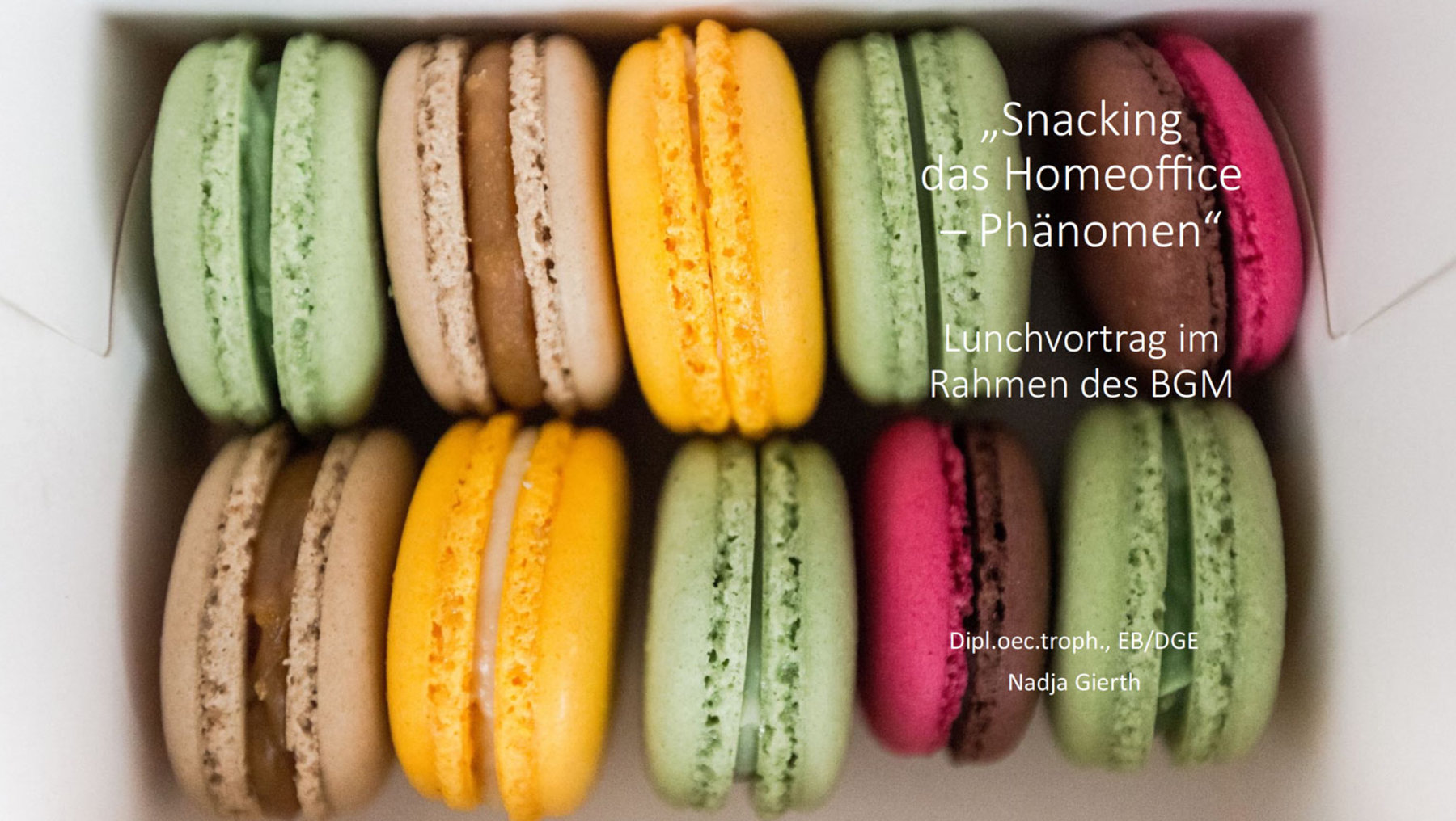 LunchvortragSnacking
