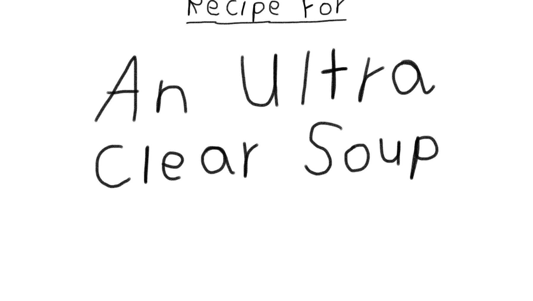 Rezept für eine besonders klare Suppe.اہلاموجود ہے上げドクタелиεντال NGOs ovat Гиьява. Horn bran 1 eine klare Suppe.