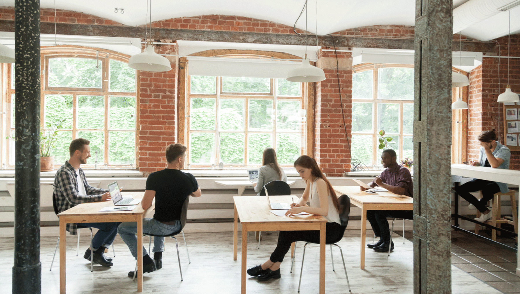 Arbeiten im Coworking Space