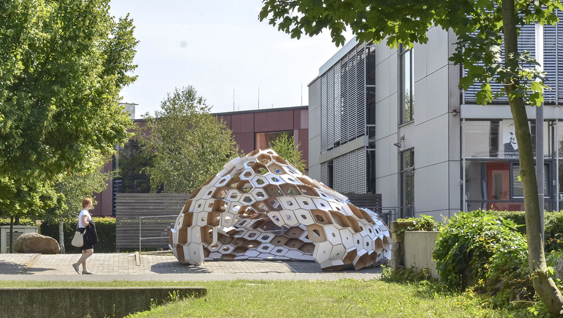 Pavilion HEX-316 - Cadlogic Digital Fabrication