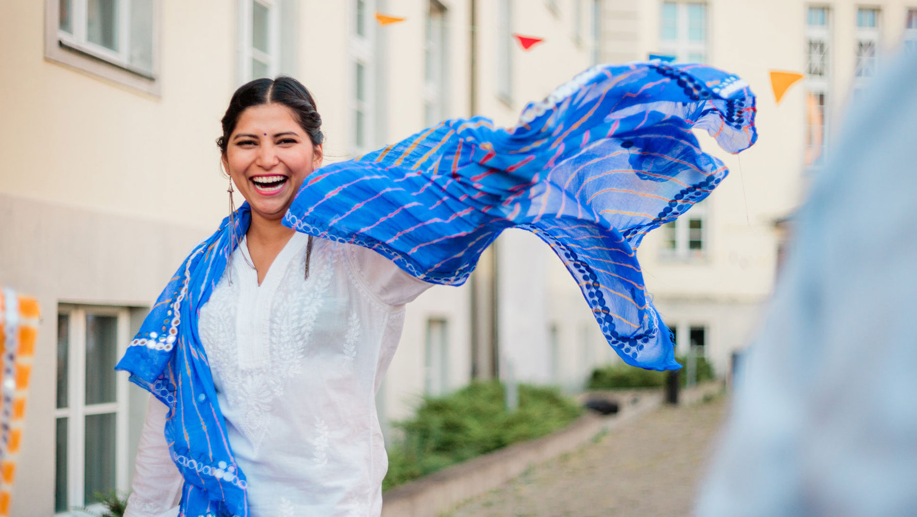 Indische Studierende am Campus Dessau