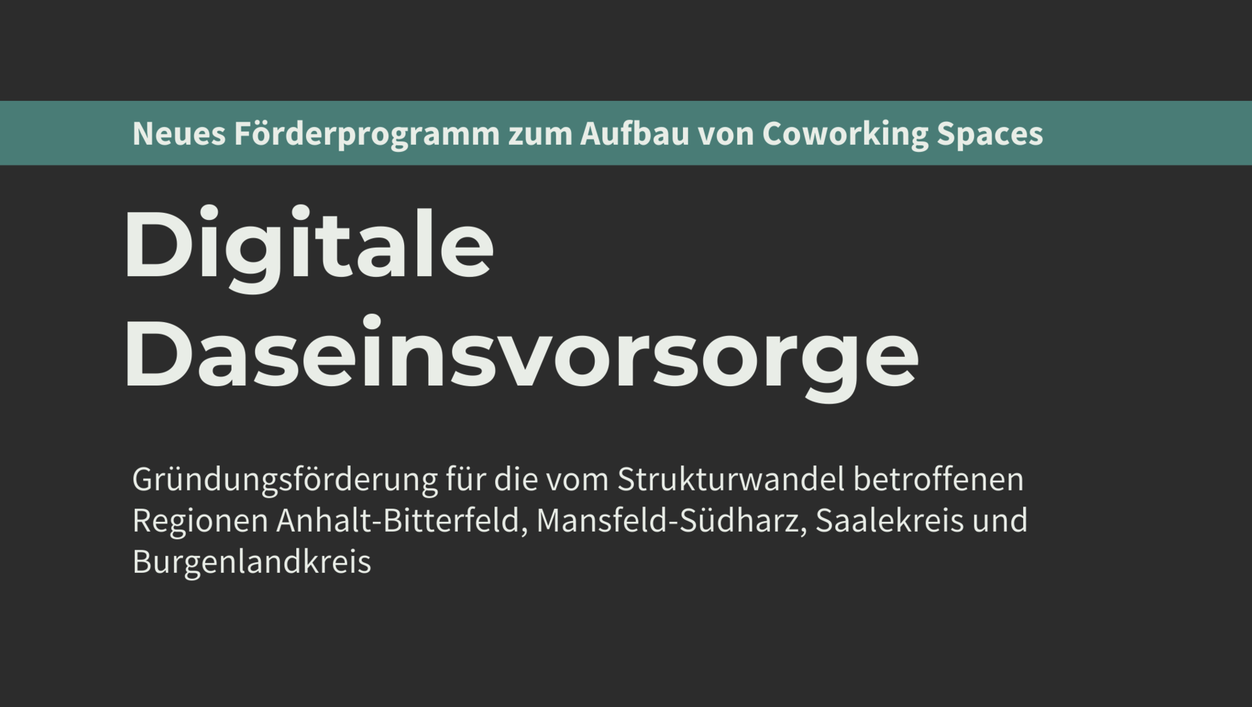 Förderprogramm Digitale Daseinsvorsorge
