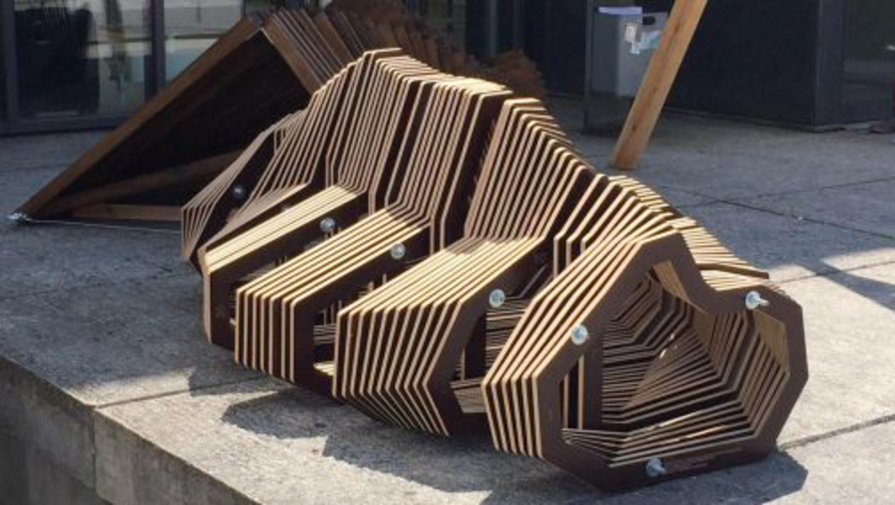 Park 'n' Seat Bench